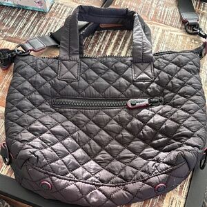 Elegant Quilted Black Shoulder Bag